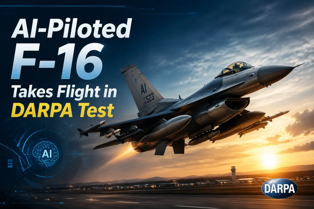 AI-Piloted F-16 Takes Flight in DARPA Test