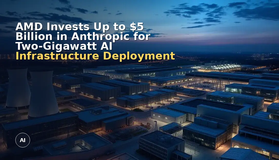 AMD Invests Up to $5 Billion in Anthropic for Two-Gigawatt AI Infrastructure Deployment