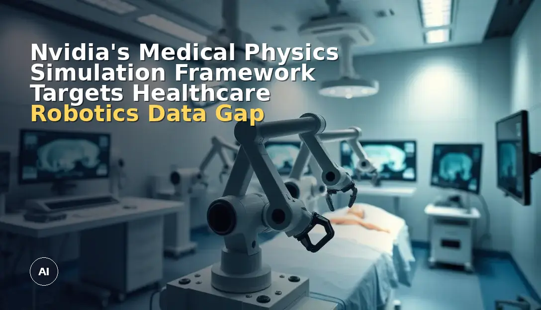 Nvidia's Medical Physics Simulation Framework Targets Healthcare Robotics Data Gap