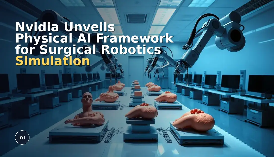 Nvidia Unveils Physical AI Framework for Surgical Robotics Simulation