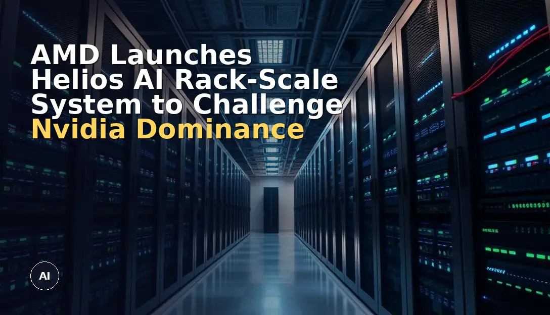 AMD Launches Helios AI Rack-Scale System to Challenge Nvidia Dominance