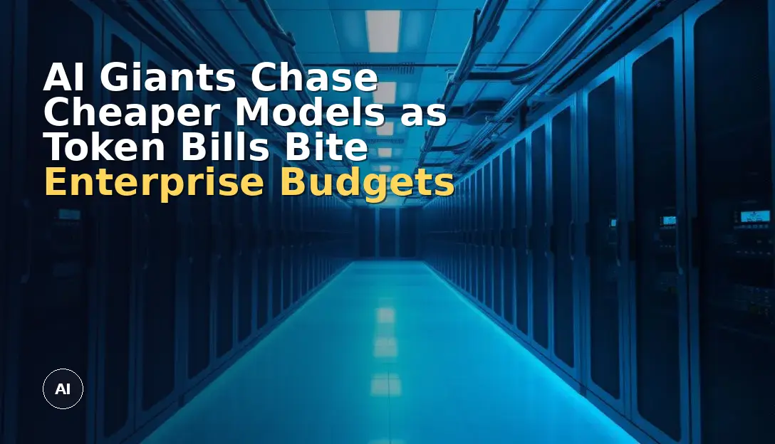 AI Giants Chase Cheaper Models as Token Bills Bite Enterprise Budgets