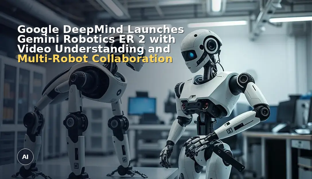 Google DeepMind Launches Gemini Robotics ER 2 with Video Understanding and Multi-Robot Collaboration
