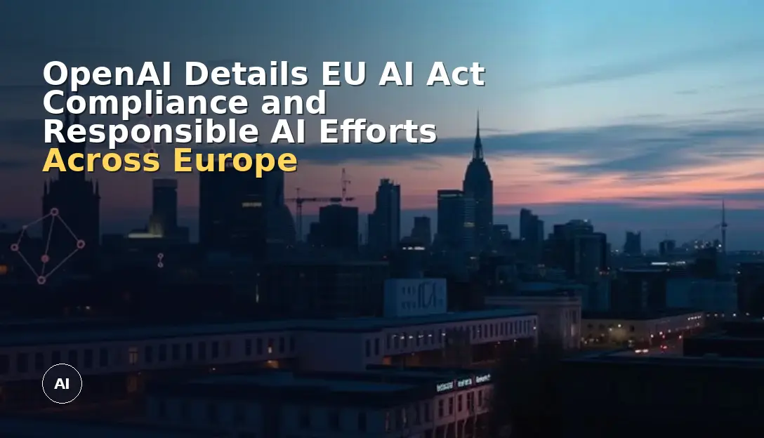 OpenAI Details EU AI Act Compliance and Responsible AI Efforts Across Europe
