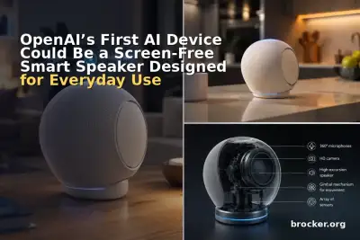 OpenAI’s First AI Device Could Be a Screen-Free Smart Speaker Designed for Everyday Use