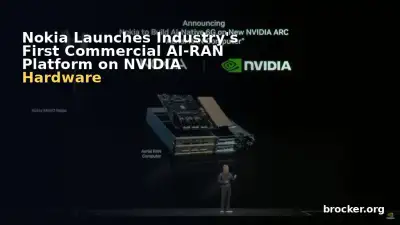 Nokia Launches Industry's First Commercial AI-RAN Platform on NVIDIA Hardware