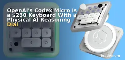 OpenAI's Codex Micro Is a $230 Keyboard With a Physical AI Reasoning Dial