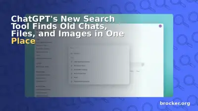 ChatGPT's New Search Tool Finds Old Chats, Files, and Images in One Place