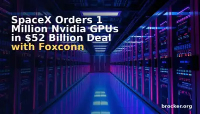 SpaceX Orders 1 Million Nvidia GPUs in $52 Billion Deal with Foxconn