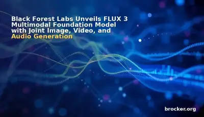 Black Forest Labs Unveils FLUX 3 Multimodal Foundation Model with Joint Image, Video, and Audio Generation