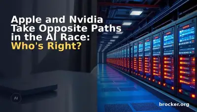 Apple and Nvidia Take Opposite Paths in the AI Race: Who's Right?