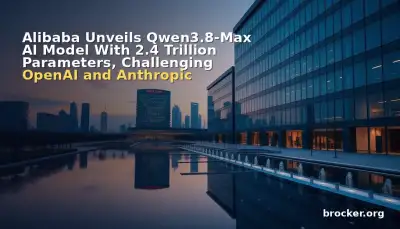 Alibaba Unveils Qwen3.8-Max AI Model With 2.4 Trillion Parameters, Challenging OpenAI and Anthropic