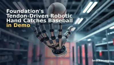 Foundation's Tendon-Driven Robotic Hand Catches Baseball in Demo