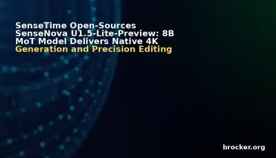 SenseTime Open-Sources SenseNova U1.5-Lite-Preview: 8B MoT Model Delivers Native 4K Generation and Precision Editing
