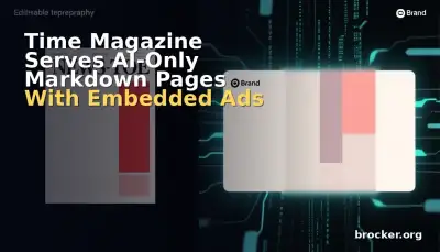 Time Magazine Serves AI-Only Markdown Pages With Embedded Ads to Crawlers