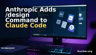 Anthropic Adds /design Command to Claude Code for In-Terminal UI Prototyping