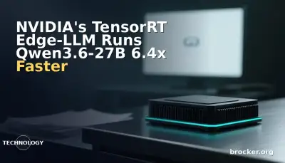 NVIDIA's TensorRT Edge-LLM Runs Qwen3.6-27B 6.4x Faster in MLPerf Edge Agentic