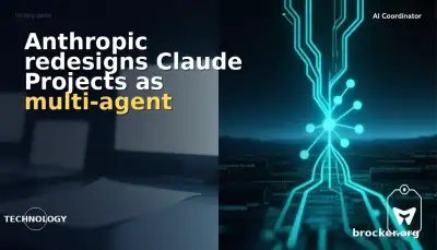 Anthropic redesigns Claude Projects as multi-agent coordinator in Claude Code