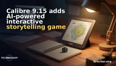 Calibre 9.15 adds AI-powered interactive storytelling game