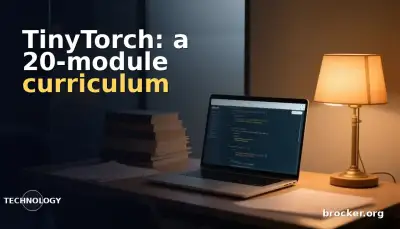 TinyTorch: a 20-module curriculum for building an ML framework from scratch